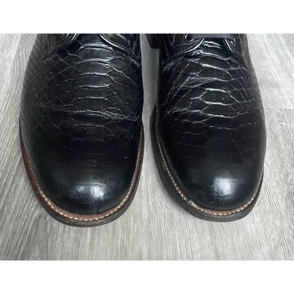 Stacy Adams Men's Madison Oxford Anaconda Print Shoes Size 9D - Picture 5 of 11